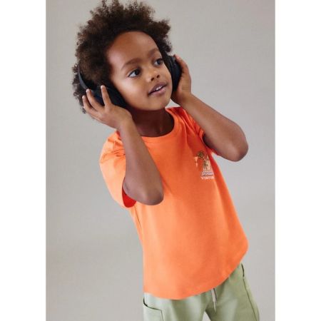 Mayoral - Mayoral Yazlık Erkek Kısa Kol T-shirt Turuncu