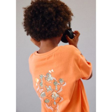 Mayoral Yazlık Erkek Kısa Kol T-shirt Turuncu - Thumbnail