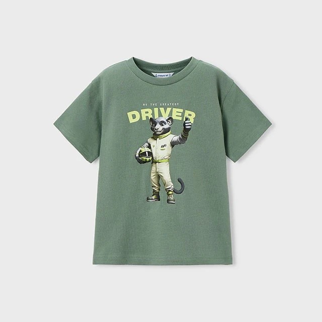 Mayoral Yazlık Erkek Kısa Kol T-shirt Yeşil