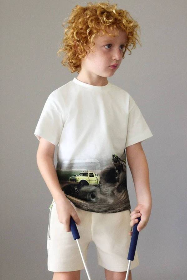 Mayoral Yazlık Erkek Şort Bej