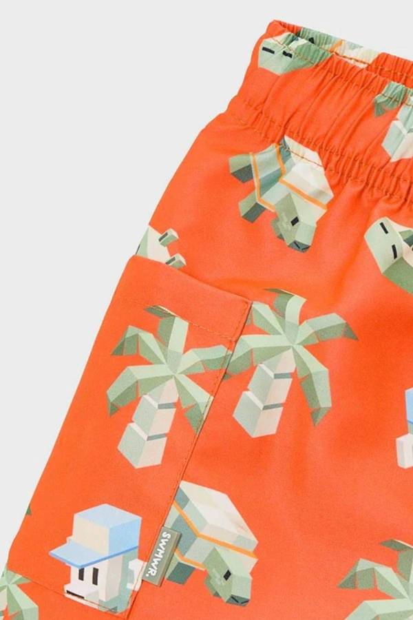 Mayoral Yazlık Erkek Şort Mayo Turuncu