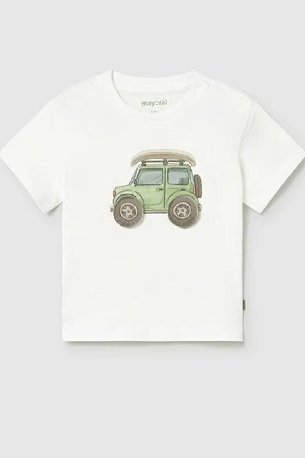 Mayoral Yazlık Erkek T-shirt Ekru