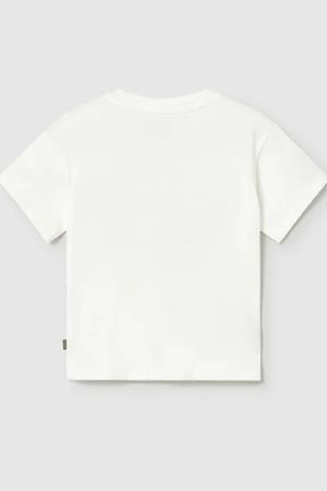 Mayoral Yazlık Erkek T-shirt Ekru - Thumbnail