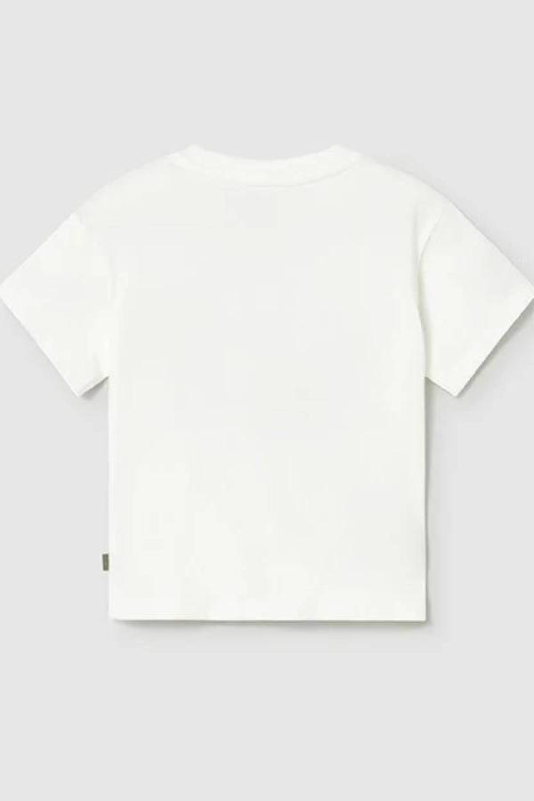 Mayoral Yazlık Erkek T-shirt Ekru