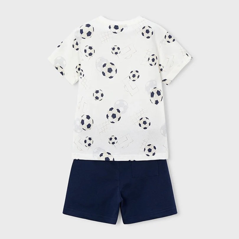 Mayoral Yazlık Erkek T-shirt Şort İkili Set Lacivert