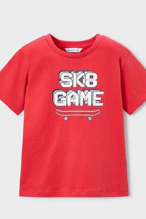 Mayoral Yazlık Erkek T-shirt Şort Üçlü Set Kırmızı - Thumbnail