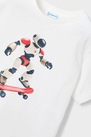 Mayoral Yazlık Erkek T-shirt Şort Üçlü Set Kırmızı - Thumbnail