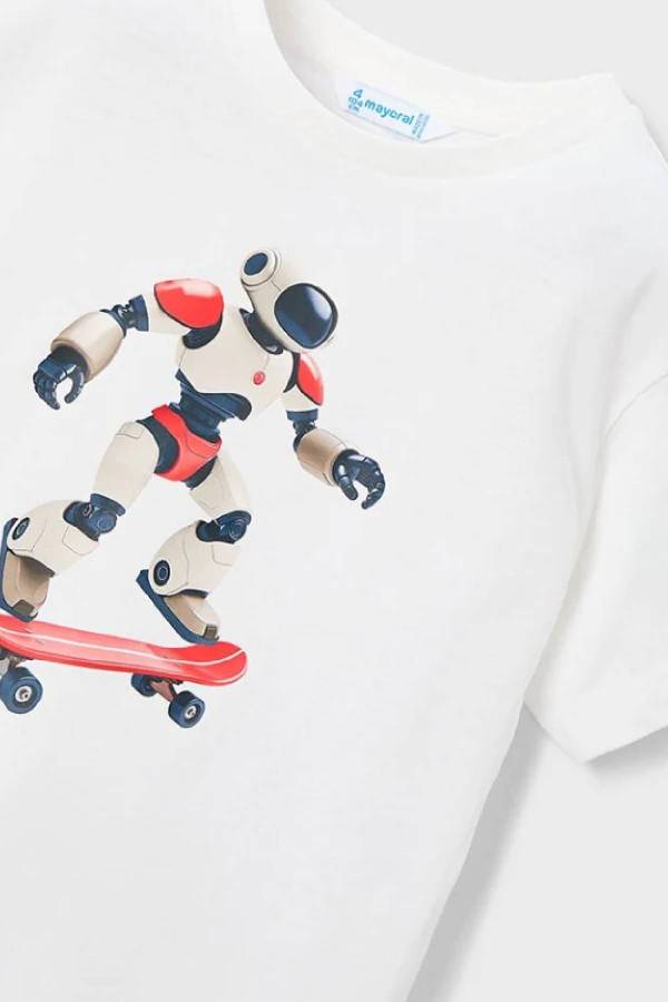 Mayoral Yazlık Erkek T-shirt Şort Üçlü Set Kırmızı