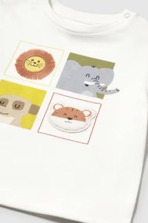 Mayoral Yazlık Erkek Bebek Kısa Kol T-shirt - Thumbnail