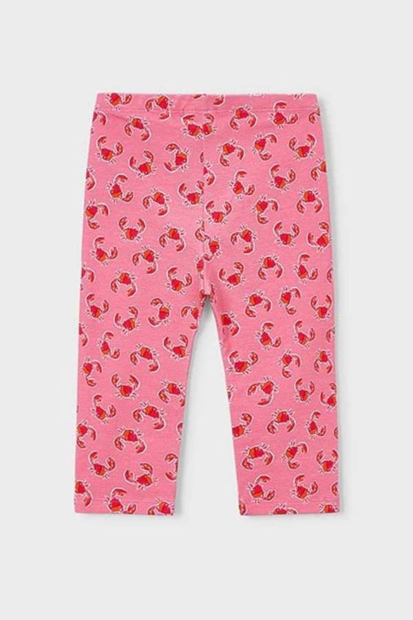 Mayoral Yazlık Kız Baskılı Tayt Pembe