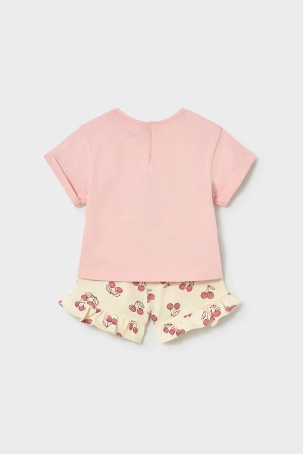 Mayoral Yazlık Kız Bebek Bluz Şort Set