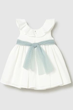 Mayoral Yazlık Kız Bebek Elbise Ekru - Thumbnail