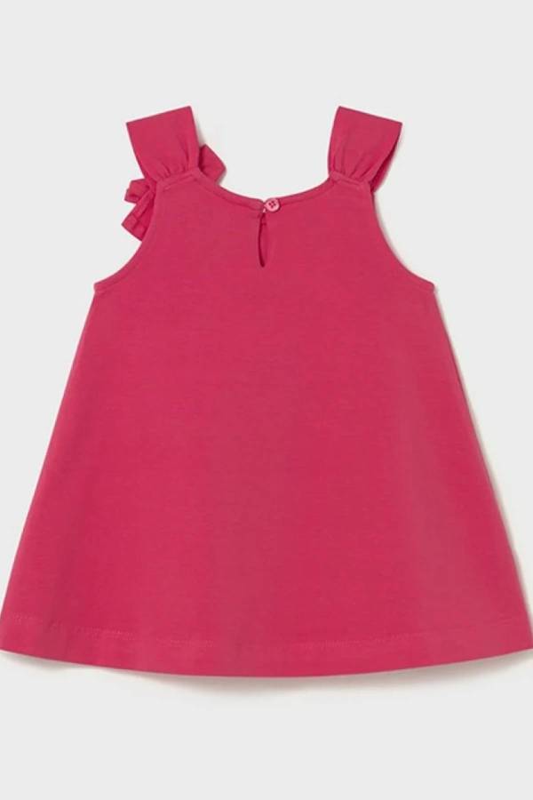 Mayoral Yazlık Kız Bebek Elbise Pembe
