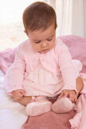 Mayoral - Mayoral Yazlık Kız Bebek Hırka Pembe