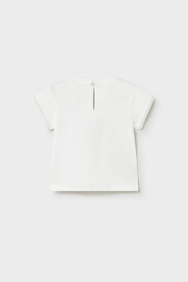 Mayoral Yazlık Kız Bebek Kısa Kol Basic T-shrit