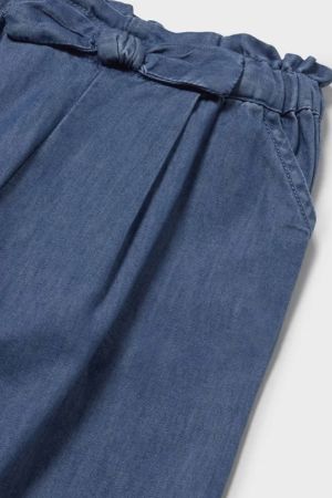 Mayoral Yazlık Kız Bebek Pantolon Lacivert - Thumbnail