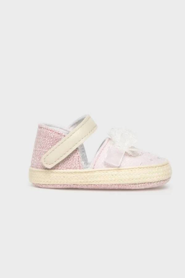 Mayoral Yazlık Kız Bebek Patik Pembe