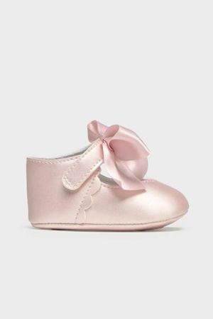 Mayoral Yazlık Kız Bebek Seramoni Patik Pembe - Thumbnail