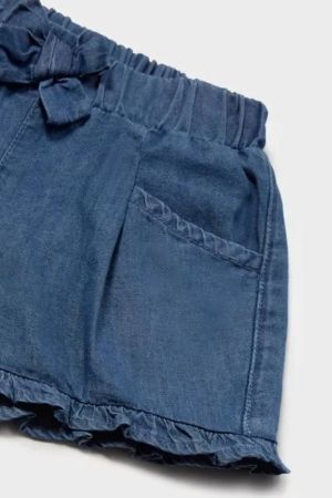 Mayoral Yazlık Kız Bebek Şort Lacivert - Thumbnail