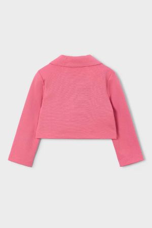 Mayoral Yazlık Kız Çocuk Blazer Ceket Pembe - Thumbnail