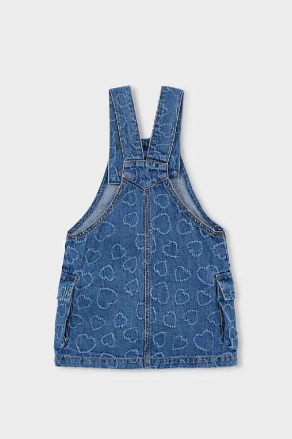 Mayoral Yazlık Kız Çocuk Denim Kot Elbise
