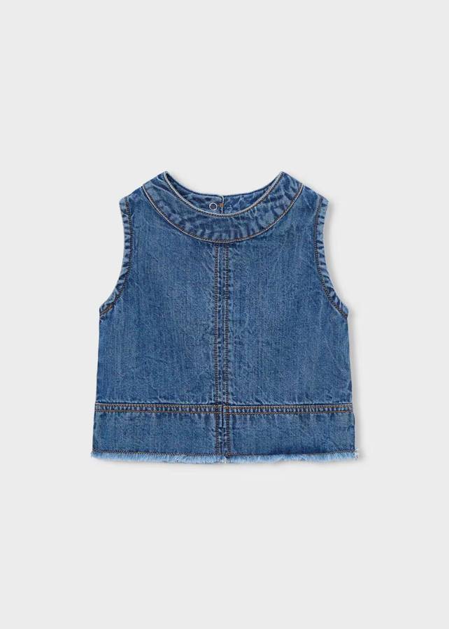 Mayoral Yazlık Kız Çocuk Kot Crop