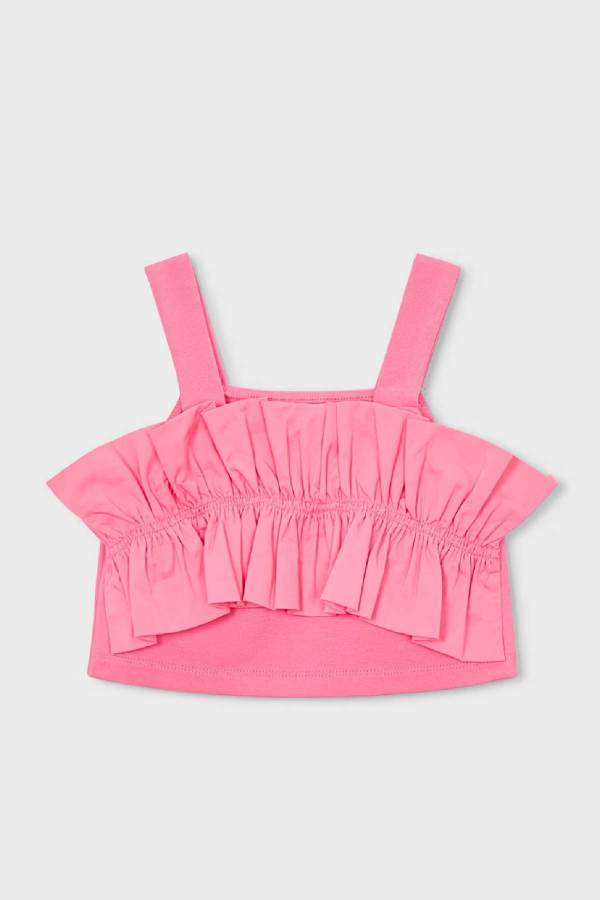 Mayoral Yazlık Kız Çocuk Pembe Crop
