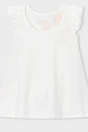 Mayoral Yazlık Kız Elbise Ekru - Thumbnail