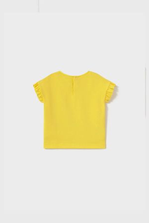 Mayoral Yazlık Kız Kısa Kol T_Shirt - Thumbnail