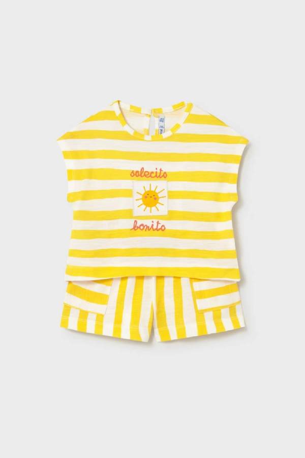Mayoral Yazlık Kız Şort T-shrit Set