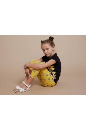 Mayoral Yazlık Kız Tayt Pantolon Sarı - Thumbnail