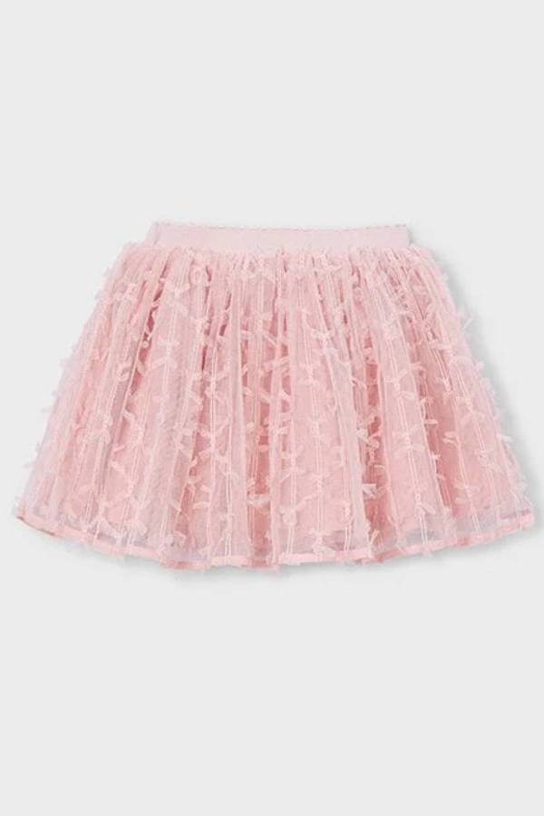 Mayoral Yazlık Kız Tül Etek Pembe