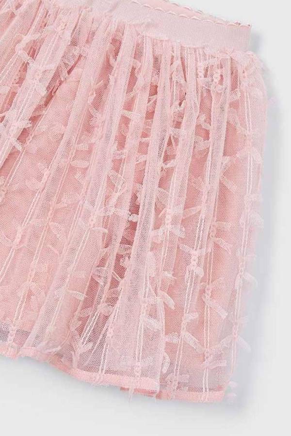Mayoral Yazlık Kız Tül Etek Pembe