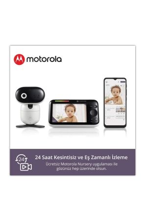 Motorola PİP1510 FHD Wifi Connect Bebek Kamerası 5 inç LCD - Thumbnail
