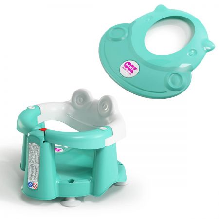 OkBaby Crab Banyo Oturağı & Hippo Banyo Siperliği / Turkuaz - Thumbnail