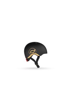 Scoot and Ride Helmet Bebek Kaskı XXS-S Black&Gold - Thumbnail