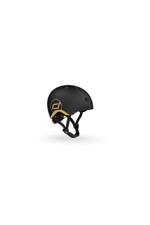 SCOOT AND RİDE - Scoot and Ride Helmet Çocuk Kaskı S-M Black&Gold
