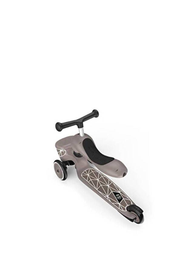 Scoot And Ride Highwaykick 1 Brown Lines Lifestyle Çocuk Oturaklı Scooter