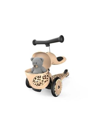 Scoot and Ride Highwaykick 1 Lifestyle Scooter - Leopard - Thumbnail