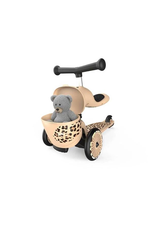 Scoot and Ride Highwaykick 1 Lifestyle Scooter - Leopard