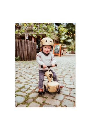 Scoot and Ride Highwaykick 1 Lifestyle Scooter - Leopard - Thumbnail