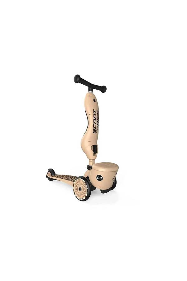 Scoot and Ride Highwaykick 1 Lifestyle Scooter - Leopard