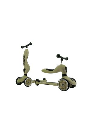 SCOOT AND RİDE - Scoot and Ride Highwaykick 1 Oturaklı Çocuk Scooter Olive