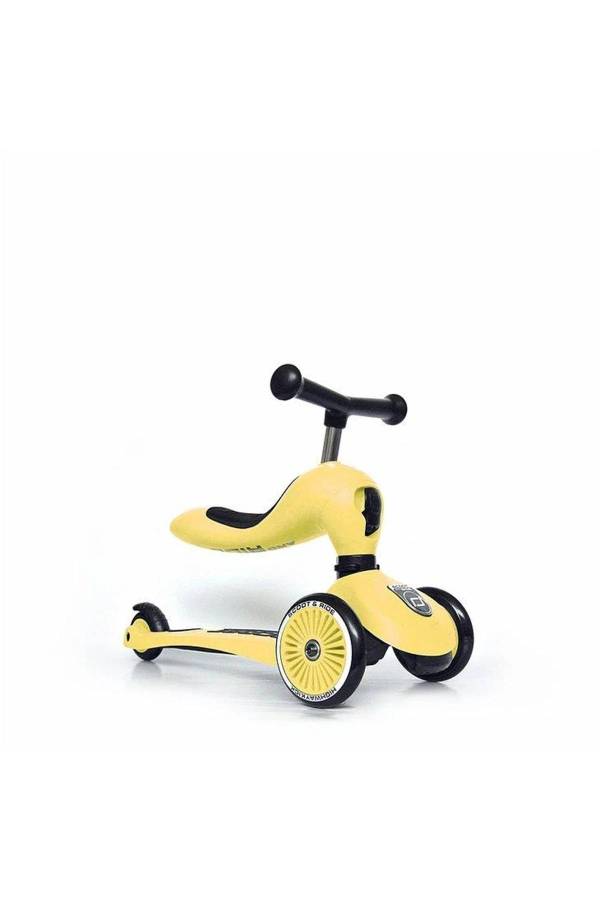 Scoot and Ride Highwaykick 1 Oturaklı Çocuk Scooter Sarı