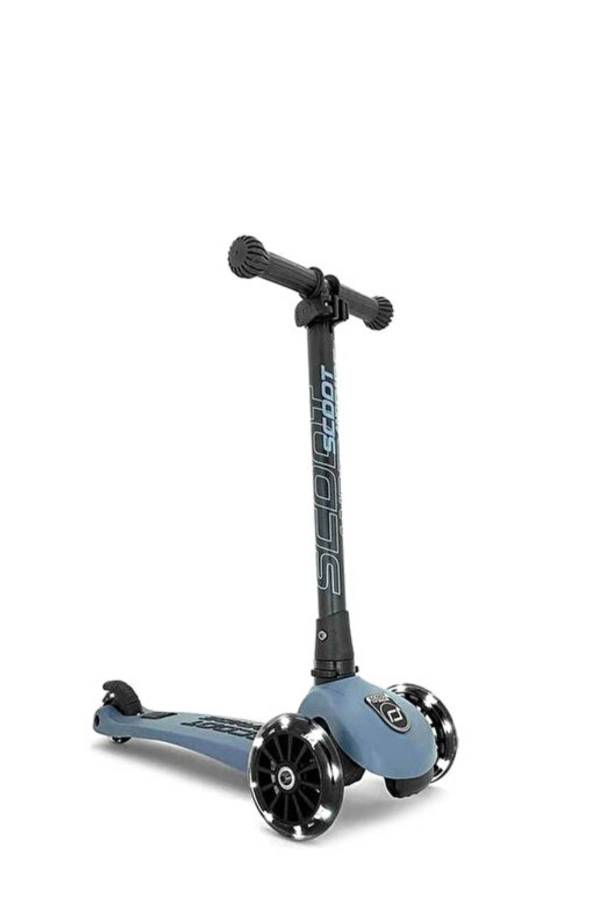 Scoot And Ride Highwaykick 3 LED Tekerlekli Mavi Çocuk Scooter