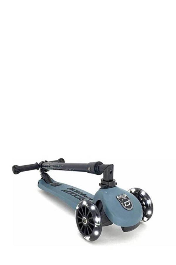 Scoot And Ride Highwaykick 3 LED Tekerlekli Mavi Çocuk Scooter