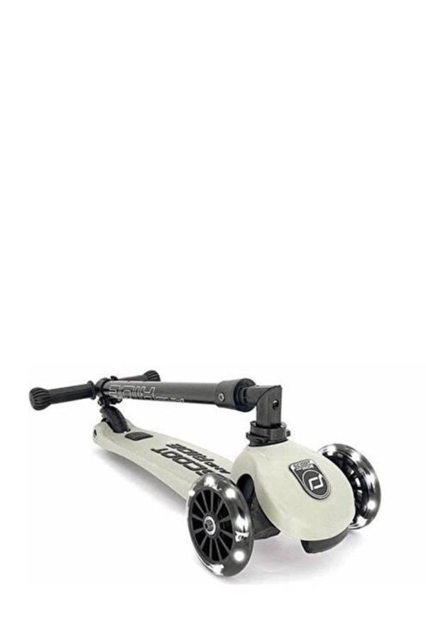 Scoot And Ride Highwaykick Gri 3 Led Tekerlekli Çocuk Scooter
