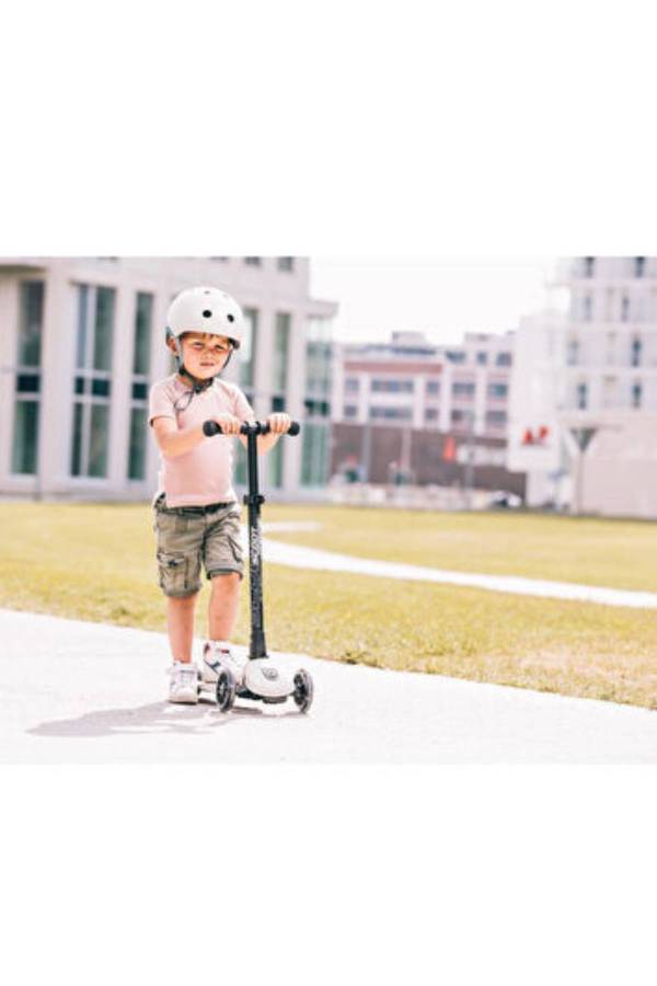 Scoot And Ride Highwaykick Gri 3 Led Tekerlekli Çocuk Scooter