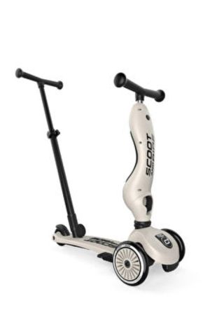 Scoot And Ride Push and Go Ash Açık Gri Ebeveyn Kontrollü Çocuk Scooter - Thumbnail