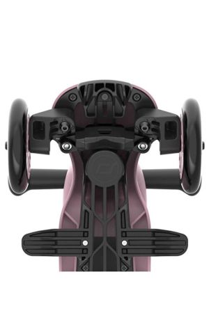 Scoot And Ride Push and Go Wildberry Koyu Pembe Ebeveyn Kontrollü Çocuk Scooter - Thumbnail